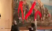 Climate Activists Vandalise 133-Year-Old Christopher Columbus Painting in Madrid Museum Protest