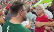 College Football Fury: Elderly Louisville Fan's Viral Confrontation With Miami Supporter After Dramatic Upset