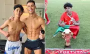 Cristiano Ronaldo Jr Follows in Father's Footsteps as He Makes Portugal U16 Debut