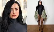 Demi Lovato Stuns Paris Fashion Week in Daring Bodysuit with Powerful Message