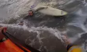 Dramatic RNLI Rescue: Surfer's Terrifying Ordeal in Powerful Riptide Captured on Video