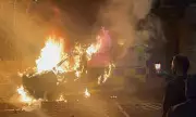 Dublin Erupts: Police Van Torched in Night of Anarchy as Rioters Bring Chaos to Irish Capital