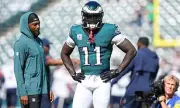 Eagles Hit by AJ Brown Injury Blow Ahead of Crucial Giants Clash