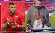 ESPN Reporter's Cringeworthy Blunder: Confuses NFL Superstars Travis Kelce and Patrick Mahomes in Live Interview