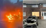 Family's BMW Torched in Suspected Arson Attack - West Midlands Investigation Underway