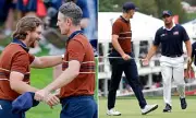 Fleetwood and Rose's Fiery Spat: Ryder Cup Teammates Clash Over DeChambeau Incident