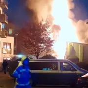 Forest Hill Inferno: Dramatic Fire Erupts Near London Station, Commuter Chaos Ensues