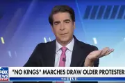Fox News Host's Mother Confronts Him With Powerful 'No Kings in America' Protest Sign