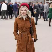 Georgia Toffolo's Flattering Cord Midi Dress Is The Perfect Autumn Style Steal