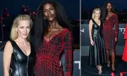 Gillian Anderson & Jodie Turner-Smith Dazzle at TRON Premiere: A Night of Cyber-Chic Glamour in London's West End