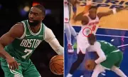 Hair-Raising Humiliation: Celtics Star Jaylen Brown's Awkward Hairline Mishap During Knicks Defeat