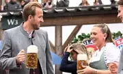 Harry Kane's Bavarian Break: England Captain Hits Oktoberfest with Wife Kate After Bayern Munich Triumph