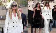 Heidi Klum and Daughter Leni Stun in Glamorous Elie Saab Gowns at Paris Fashion Week