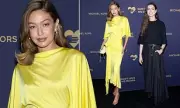 Hollywood Glamour Meets Philanthropy: Gigi Hadid and Anne Hathaway Shine at 2025 Golden Heart Awards