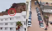 Ibiza Hotel Rockfall Horror: British Tourists Scream as Boulders Crash Through Wall During Violent Storm