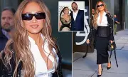 Jennifer Lopez's Awkward Day: Spills Down Shirt While Stoically Avoiding Smiles Amid Ben Affleck Divorce Rumours