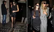 Kaia Gerber and Heidi Klum's Daughter Leni Turn Heads in Paris: See Their Stunning Afterparty Looks