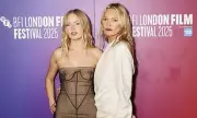 Kate Moss Stuns at Premiere of Her Biopic 'Moss & Freud' Alongside Rising Star Ellie Bamber