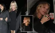Kate Moss's Cab Departure From Kim Kardashian's Birthday Shows Supermodel Partied Hard
