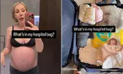 Katherine Ryan Shows Off Growing Baby Bump While Packing Hospital Bag for Fourth Child