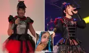 Kim Kardashian and Daughter North West Stun in Japanese Babymetal-Inspired Halloween Transformation