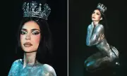 Kylie Jenner Dazzles in Crystal Crown for Regal Makeup Campaign
