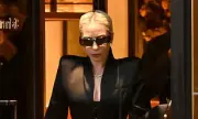 Lady Gaga Stuns in Waist-Cinching Black Ensemble During Romantic Barcelona Stroll with Fiancé Michael Polansky