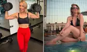 Laura Hamilton stuns in vibrant bikini during intense gym session as A Place in the Sun host showcases incredible physique