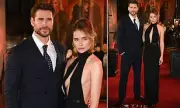 Liam Hemsworth & Gabrielle Brook Make Dazzling Debut at The Witcher Premiere