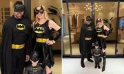 Lindsay Lohan's Adorable Son Steals the Show in Mini Batman Halloween Costume