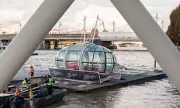 London Eye Capsule Takes Surprise River Thames Dip During Major Anniversary Refurbishment