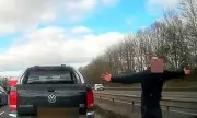 M25 Road Rage Fury: Lorry Driver's Brake Check Madness Sparks Motorway Mayhem