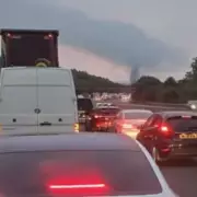 M5 Motorway Chaos: Lorry Fire Brings Traffic to Standstill Near Bristol