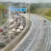 M62 Motorway Chaos: Police Close Major Route After Serious Crash Causes 10-Mile Queues