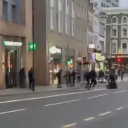 Machete-Wielding Youths Unleash Terror on London Street in Broad Daylight