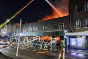 Major Fire Erupts at Poundland Store in South London - Emergency Services Battle Blaze