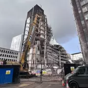 Manchester Building Collapse Sparks Mass Evacuation: Emergency Services Rush to City Centre Incident