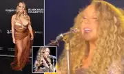Mariah Carey Repeats Iconic Stage Stunt During Brisbane Performance | Fridayz Live Spectacle