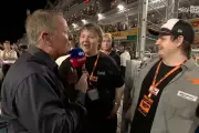 Martin Brundle's Hilarious Grid Walk With Capaldi's Brother Steals Singapore GP Show