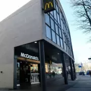 McDonald's Drive-Thru Chaos: Firework Launched Through Window in Shocking Security Footage