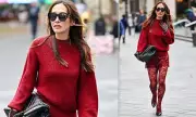 Myleene Klass Opens Up About Terrifying Stalking Ordeal While Radiating Confidence in Crimson