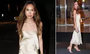Myleene Klass Stuns in Strapless Gown at Ethnicity Awards 2024: A Vision of Elegance