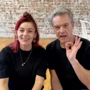 Neighbours Star Stefan Dennis Sends Heartfelt Message to Dianne Buswell After Strictly Come Dancing Exit