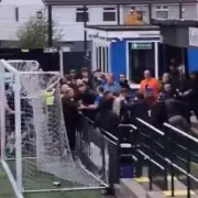 Non-League Football Erupts in Chaos: Kidsgrove Athletic vs Avro Match Abandoned After Mass Brawl