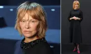 Pamela Anderson Debuts Stunning Strawberry Blonde Pixie Cut at Paris Fashion Week