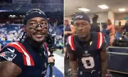Patriots vs Bills Takes Bizarre Turn as Naked Teammate Interrupts Diggs Press Conference
