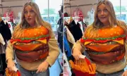 Perrie Edwards' Hilarious Halloween Hunt: Pregnant Star Searches TK Maxx for Burger Costume