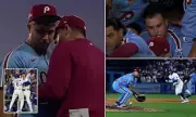 Phillies Rookie Orion Kerkering's Agony: Team-Mates Console Young Pitcher After Season-Ending Error Against Dodgers