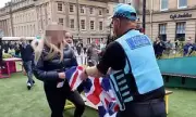 Police Seize Union Jack From Teenager at Newcastle Protest: Freedom of Speech Row Erupts