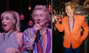 Rod Stewart, 80, shocks Las Vegas crowd with explicit Maggie May twist at cheeky Sin City show